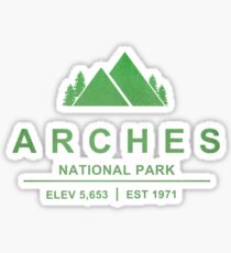 Arches National Park, Utah Sticker