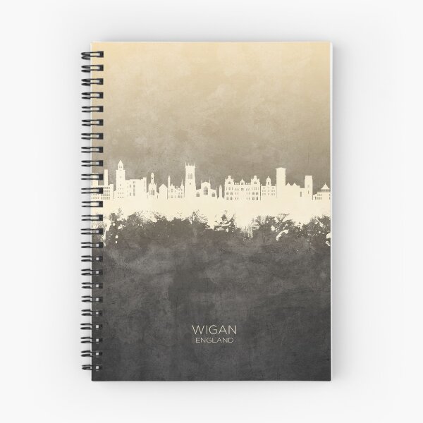 Item preview, Wigan England Skyline designed and sold by ArtPrints.