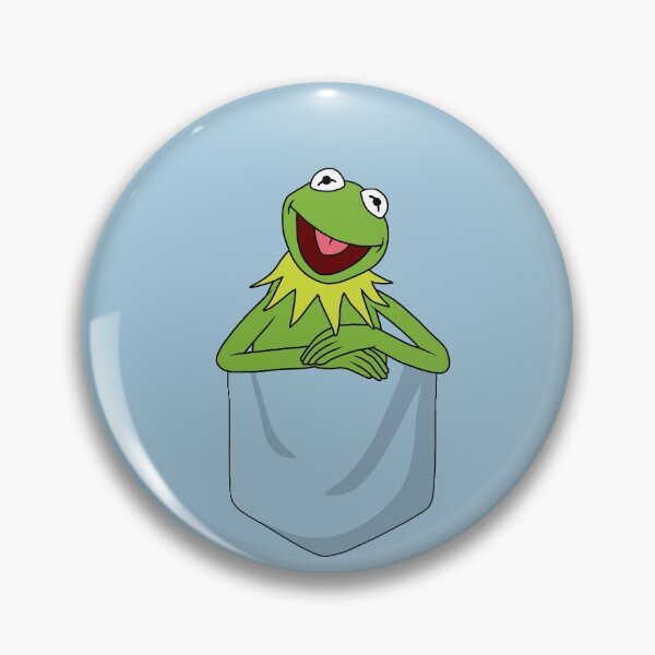 Item preview, Kermit The Frog in Pocket  designed and sold by ValentinaHramov.