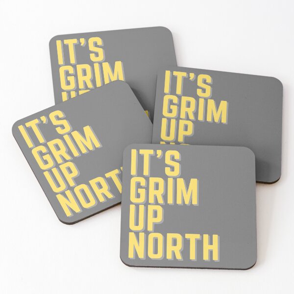 Item preview, It's Grim Up North designed and sold by (Not) The Wednesday Shop.