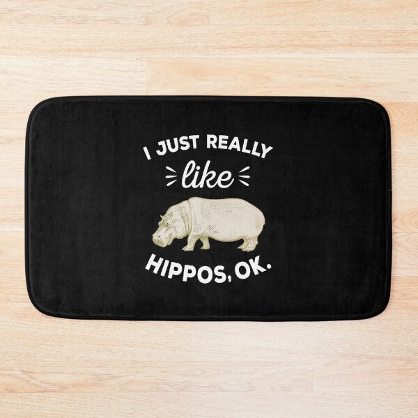 Item preview, I Just Really Like Hippos Ok - Hippos lover designed and sold by ReadyArt.