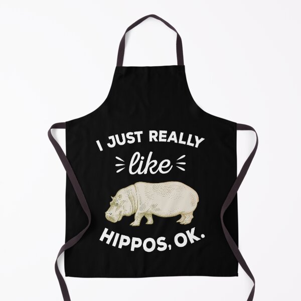 Item preview, I Just Really Like Hippos Ok - Hippos lover designed and sold by ReadyArt.