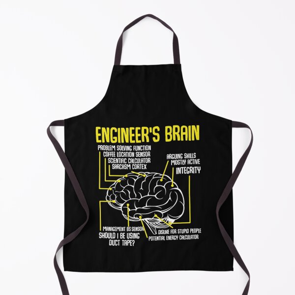 Item preview, Engineer's Brain Funny Engineering Games Process Funny designed and sold by Ilyayao.