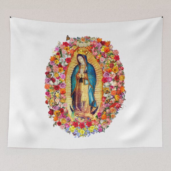 Item preview, Our Lady Of Guadalupe Virgin Mary Catholic Mexican  designed and sold by MisukoMarvin.