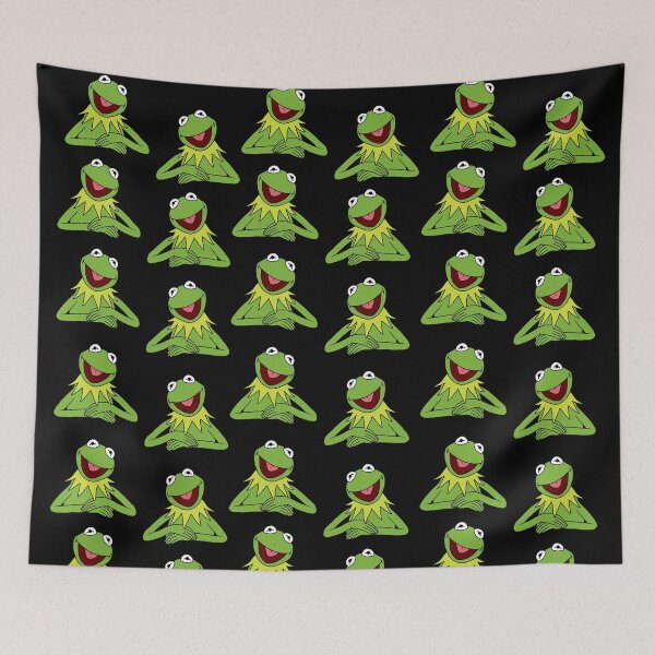 Item preview, Kermit The Frog pattern designed and sold by ValentinaHramov.