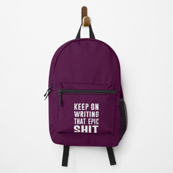 Item preview, Keep On Writing That Epic Shit - Author Distressed Typography designed and sold by niftee.