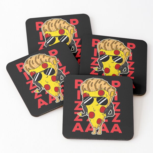 Item preview, Cool Pizza Slice Wearing Biker Clothes designed and sold by Hayley Adams.