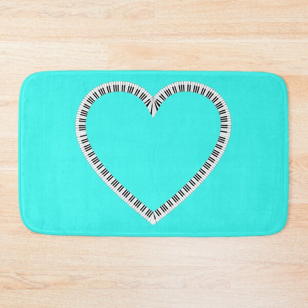 Item preview, Piano Keyboard Heart designed and sold by iTrending.
