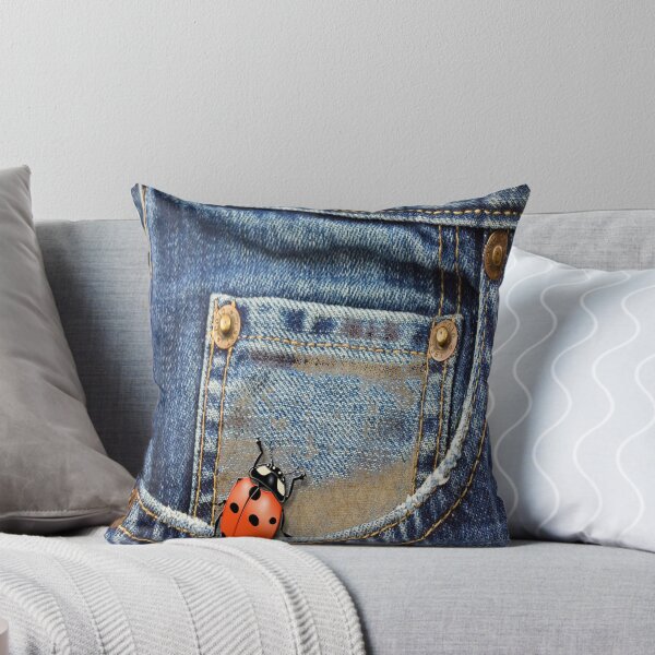 Item preview, Blue Jeans Lady Bug designed and sold by Delights.