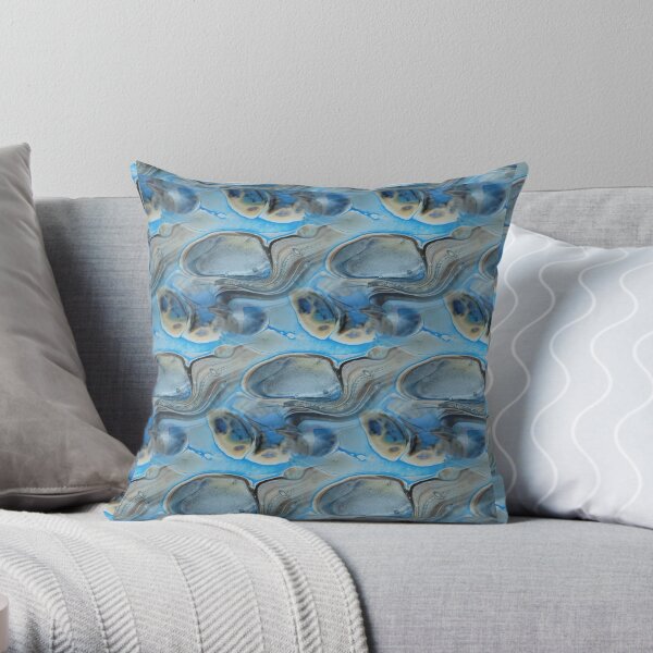 Oil Paint Throw Pillow