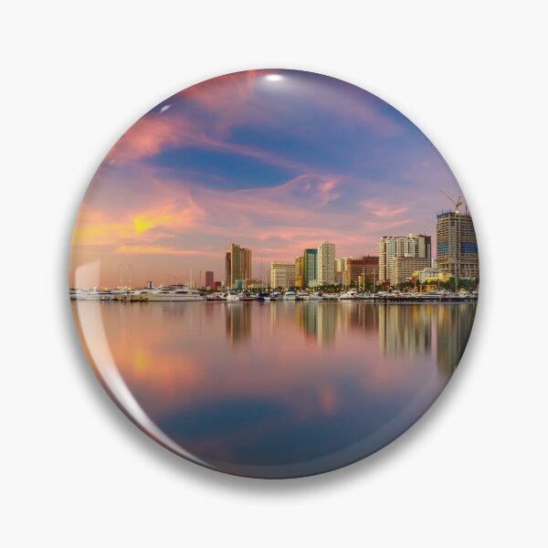 Item preview, Skyline of Manila City and Manila Bay	 designed and sold by Joseph Christopher Oropel.
