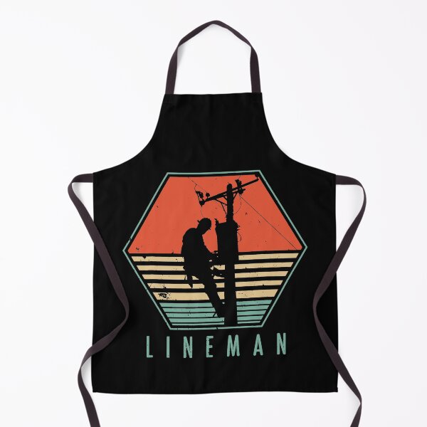 Item preview, Vintage lineman retro linework,lineworker,power lineman,tradesman,transmission lineman,l designed and sold by BrennaEirlys.