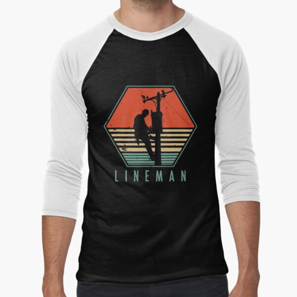 Item preview, Vintage lineman retro linework,lineworker,power lineman,tradesman,transmission lineman,l designed and sold by BrennaEirlys.