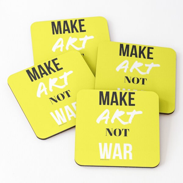 Item preview, Make art not war designed and sold by sapphicandwilde.