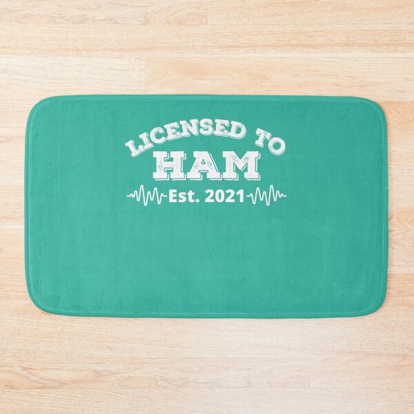 Item preview, Passed Amateur Radio license Design, Licensed to Ham, Established 2021 designed and sold by Click-Like.