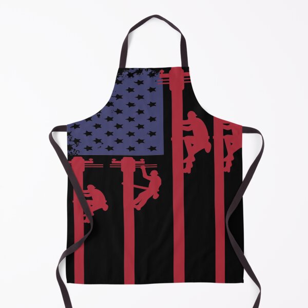 Item preview, america flag lineman electrical lineman,linemen,linesman,linework,lineworker, designed and sold by BrennaEirlys.