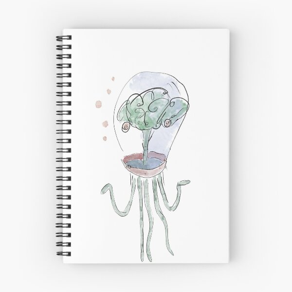 Item preview, Floating brain alien designed and sold by Matt Corrigan.
