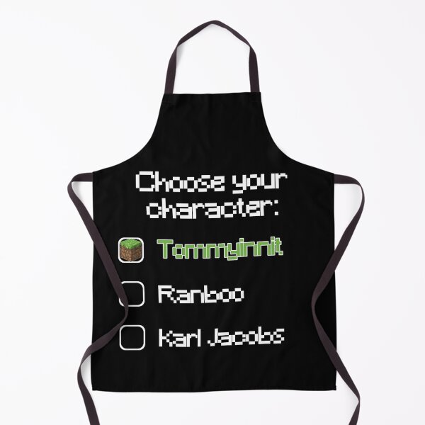 Item preview, Choose your character - Tommyinnit (2) designed and sold by 2Girls1Shirt.