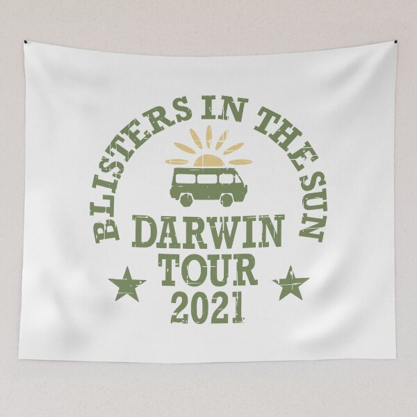 Item preview, Blisters In The Sun Darwin Tour 2021 designed and sold by CoolYule.