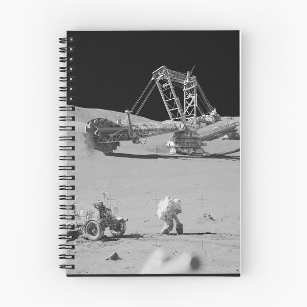 Item preview, Moon Mining designed and sold by StrangeReflect.