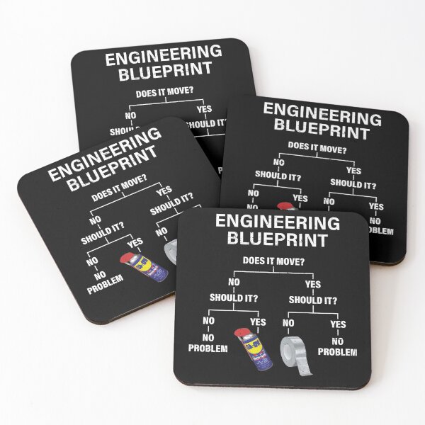 Item preview, My Engineering Blueprint Funny Engineer designed and sold by Ilyayao.