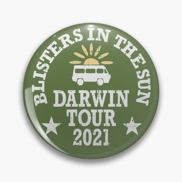 Item preview, Blisters In The Sun Darwin Tour 2021 designed and sold by CoolYule.