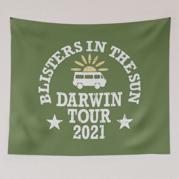 Item preview, Blisters In The Sun Darwin Tour 2021 designed and sold by CoolYule.