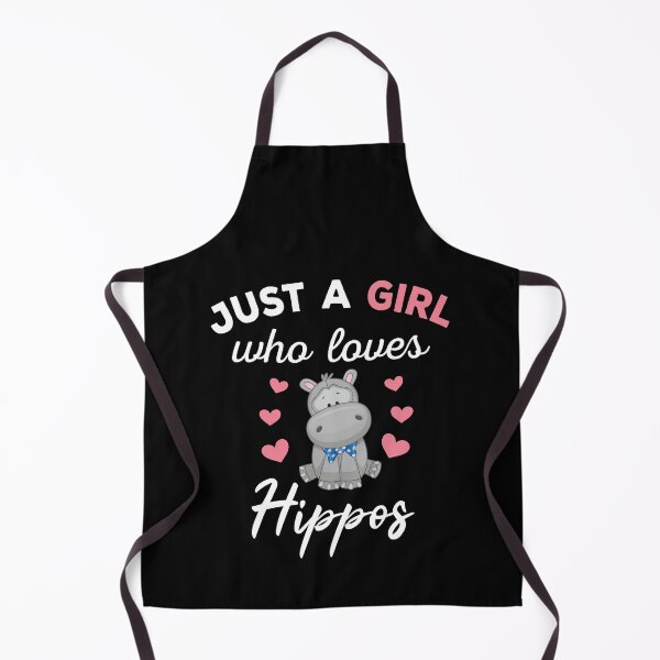 Item preview, Just A Girl Who Loves Hippos - Cute and Funny Hippos Lover designed and sold by ReadyArt.