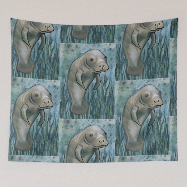 Item preview, Happy manatee designed and sold by Matt Corrigan.
