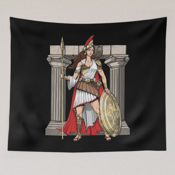 Item preview, Greek Goddess Athena designed and sold by underheaven.