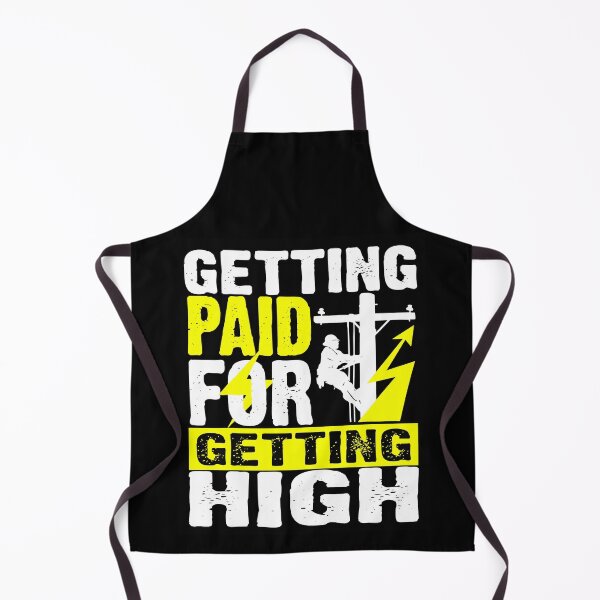 Item preview, Getting paid for getting high lineman gift designed and sold by BrennaEirlys.