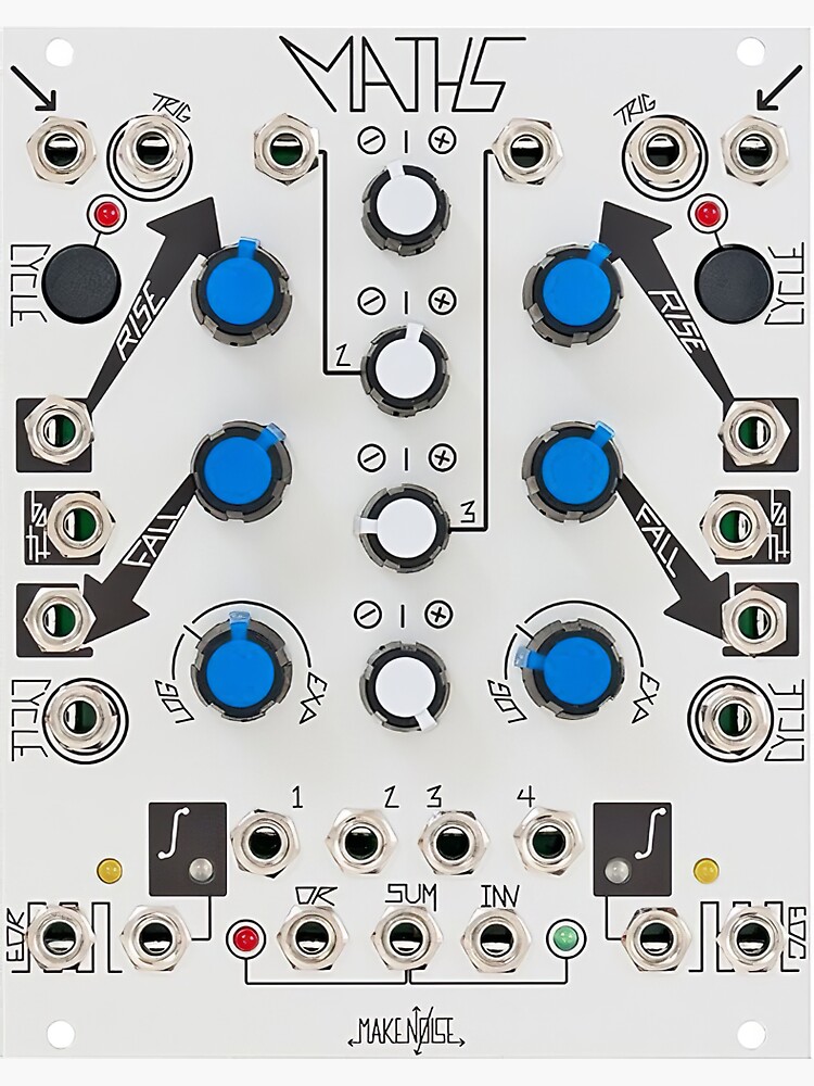 "Make Noise Maths Eurorack Modular Synth Function Generator" Sticker