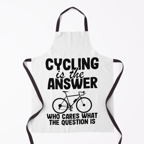 Item preview, Cycling Is The Answer Funny Cyclist Quote Biker Gift designed and sold by Stronzi.