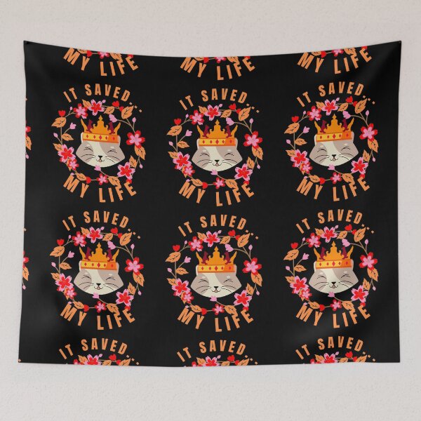 Item preview, It saved my life | Cat is my best friend designed and sold by ronaldsonou.