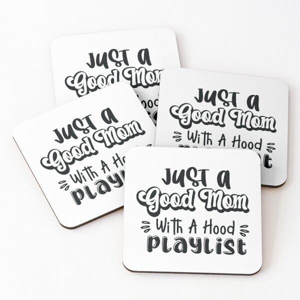Item preview, Just A Good Mom With A Hood Playlist designed and sold by MoohAs.