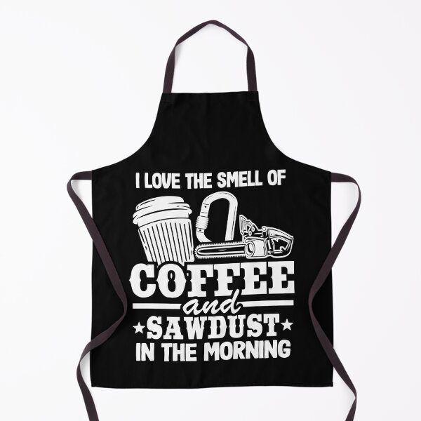 Item preview, The Smell Of Coffee & Sawdust Chainsaw Arborist Gift designed and sold by Stronzi.