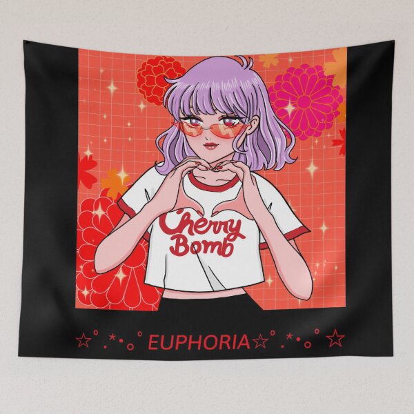 Item preview, Aesthetic anime music designed and sold by Hoetoons.