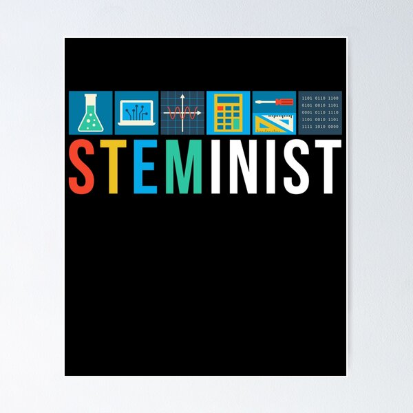 Item preview, Steminist Shirt STEM Women's Rights designed and sold by Ilyayao.