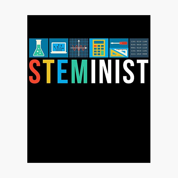 Item preview, Steminist Shirt STEM Women's Rights designed and sold by Ilyayao.