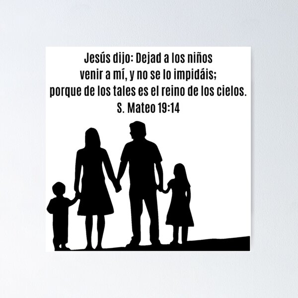 Item preview, Dejad a los niños venir a mí. S. Mateo 19:14 designed and sold by Fe-En-Cristo.