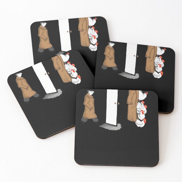 Item preview, One man enters, 5 Chickens leave designed and sold by RessieStokes.