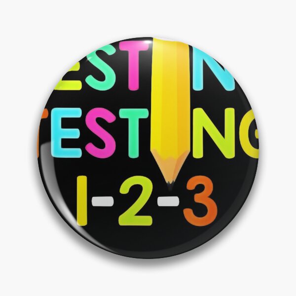 Item preview, Test Day Teacher Exam Testing 1-2-3 designed and sold by RessieStokes.