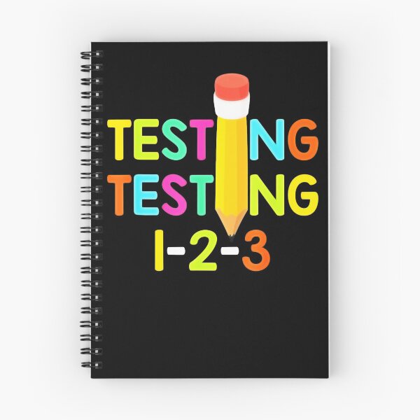 Item preview, Test Day Teacher Exam Testing 1-2-3 designed and sold by RessieStokes.