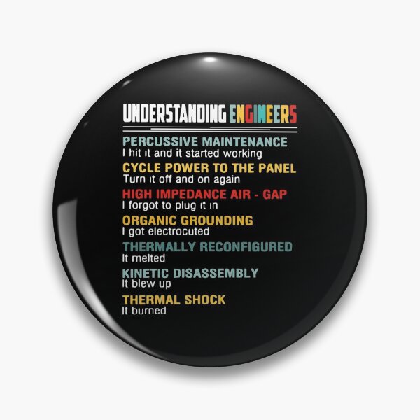Item preview, Understanding Engineers Percussive Maintenance Funny Gift designed and sold by Ilyayao.