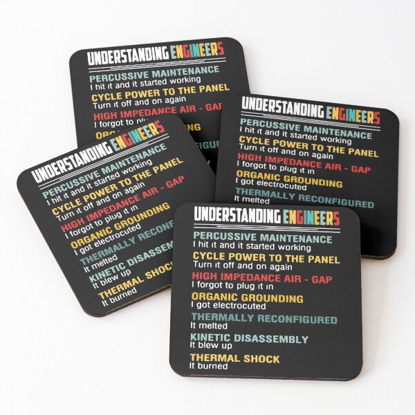 Item preview, Understanding Engineers Percussive Maintenance Funny Gift designed and sold by Ilyayao.
