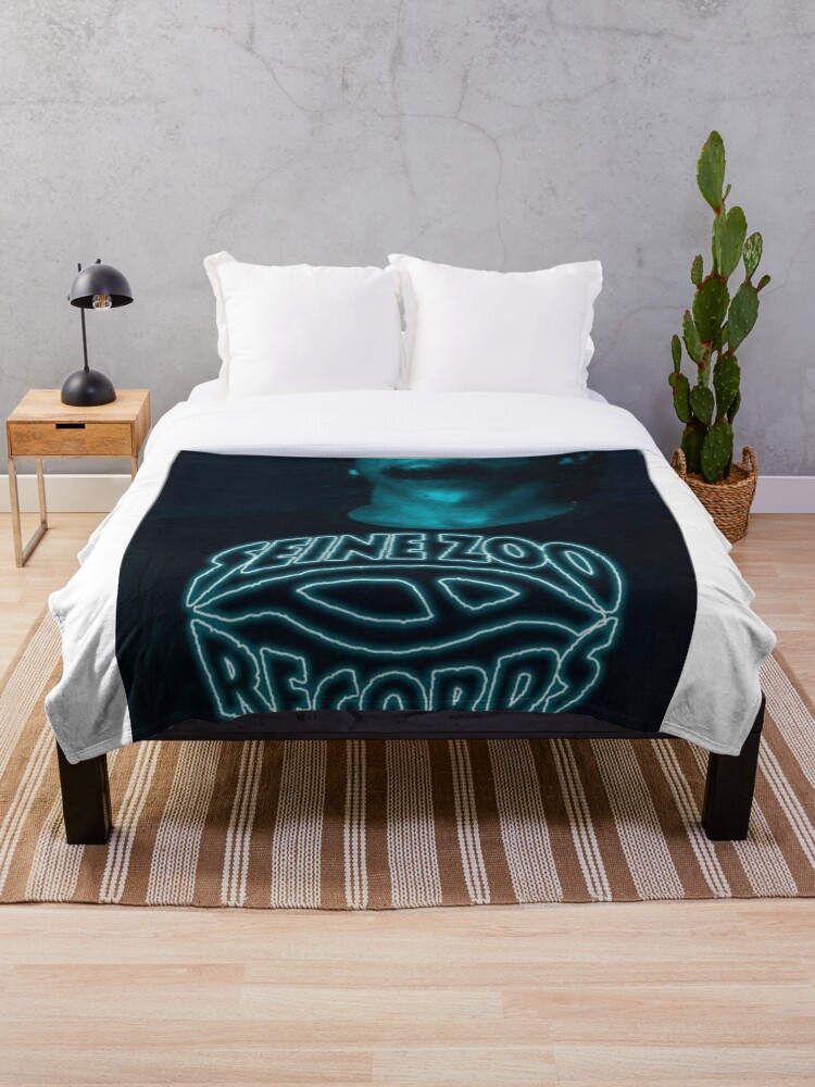 Bomber Seine Zoo Records Agnes B Wallpaper Throw Blanket By Gregoiremp Redbubble