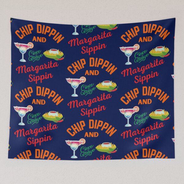 Item preview, Chip Dippin And Margarita Sippin Cinco De Mayo   designed and sold by WoodburyLake.