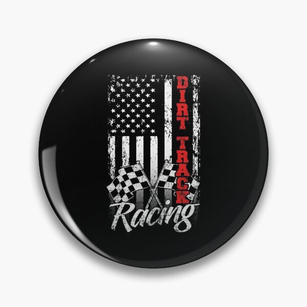 Item preview, American Flag Dirt Track Racing Car Bike Driver Racer Gift designed and sold by Ilyayao.