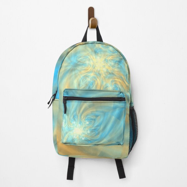 Item preview, blue and yellow ethereal light abstract designed and sold by pinkal.