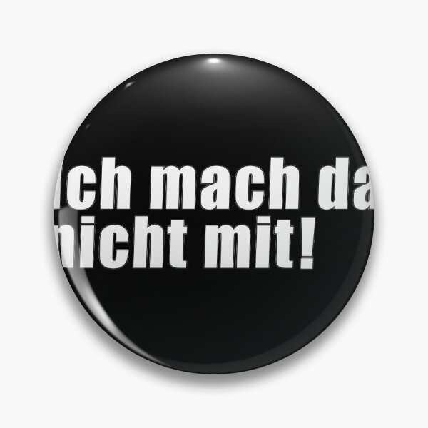 Item preview, Ich mach da nicht mit! (in white)  designed and sold by deynaaz.